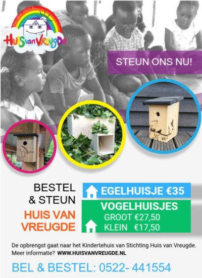 Vogel- en Egelhuisjes!