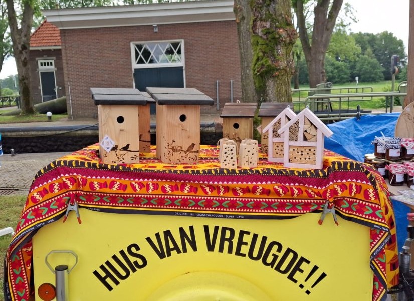 We staan weer op de markt